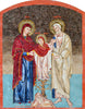 Religious Mosaics - Family of Virgin Mary