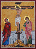 Mosaic Icon - Crucifixion of Jesus
