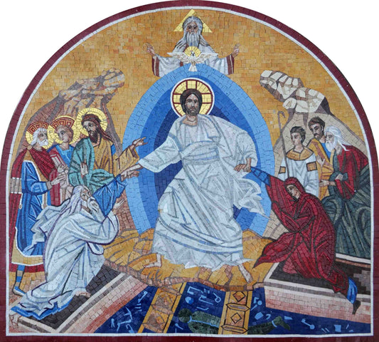 Resurrection Mosaic - The Resurrection of Jesus