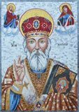 Mosaic Wall Art - St. Nikolas