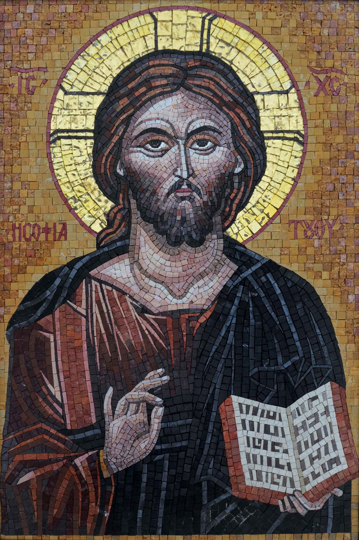 Mosaic Icon: Jesus Messiah