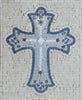 Religious Mosaic: The Christian Cross