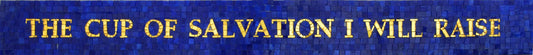 Glass Mosaic Mural - Cup Of Salvation