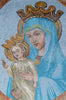 Jesus and Mary Icon Mosaic