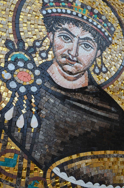 Justinian I - Mosaic Portrait