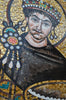 Justinian I - Mosaic Portrait