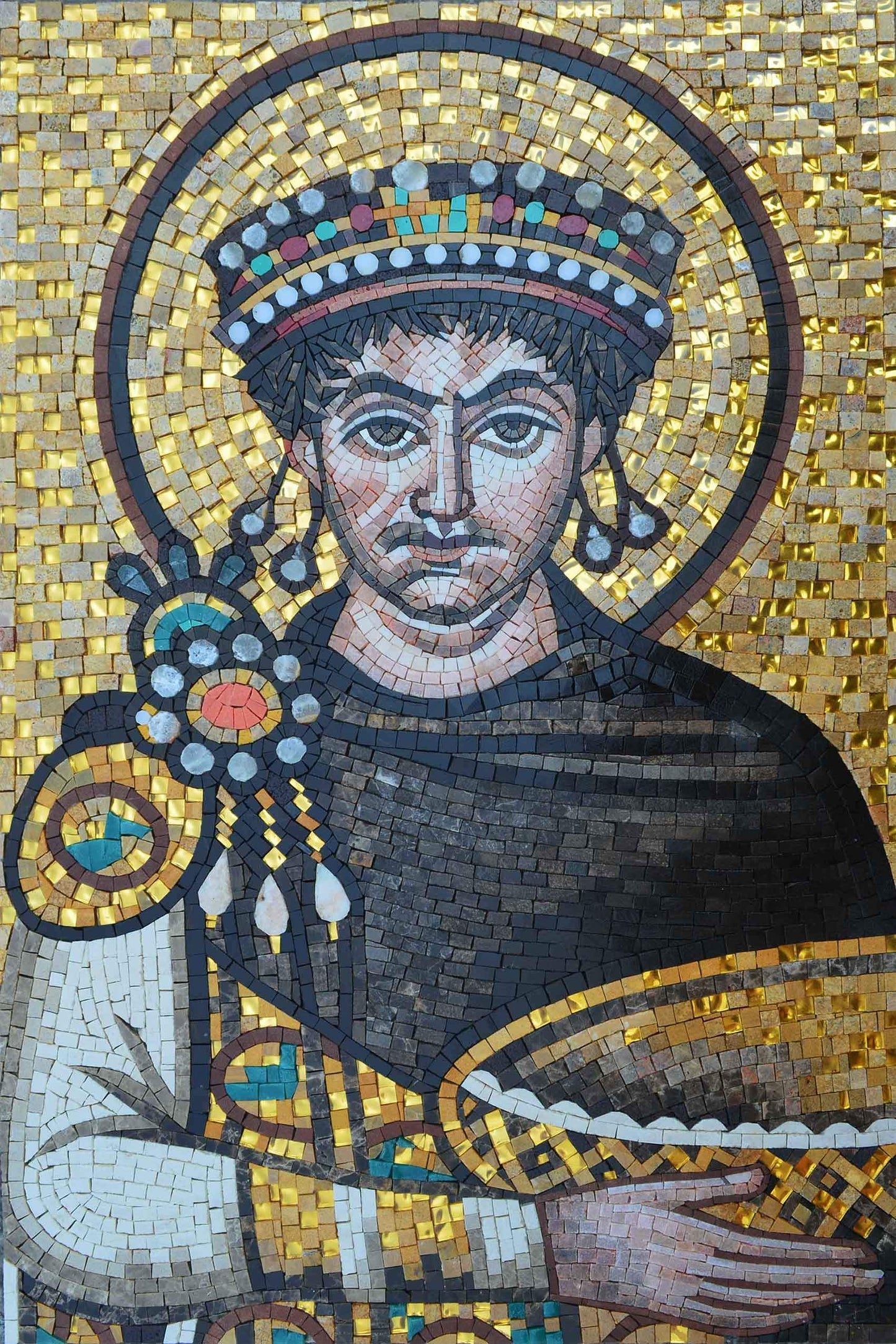 Justinian I - Mosaic Portrait