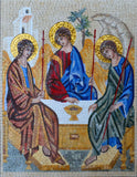 The Trinity Icon - Mosaic Reproduction
