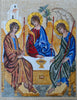 The Trinity Icon - Mosaic Reproduction