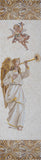 Angel Playing the Trumpet - Mosaic Art