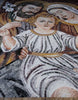 Holy Family Portrait - Religious Mosaic Artwork
