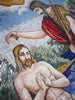 Religious Mosaic Reproduction - Jesus' Baptism