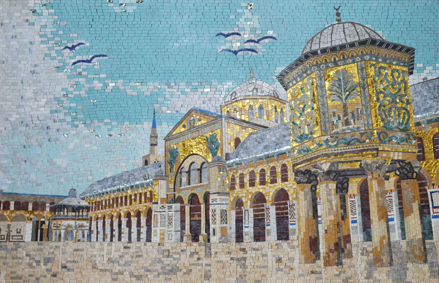 Mosaic Wall Art - Umayyad Mosque Damascus