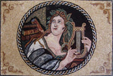 Mosaic Art - The Portrait of Apollo