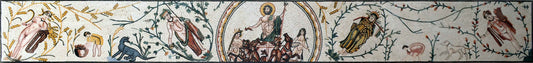 Greek Mythology - Neptune Mosaic