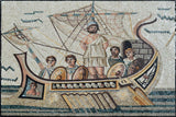 Roman Mosaic of Ulysses Reproduction Artwork