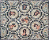 The 7 Gods Mosaic Roman Reproduction