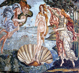 Sandro Botticelli Birth of Venus " - Mosaic Art Reproduction "