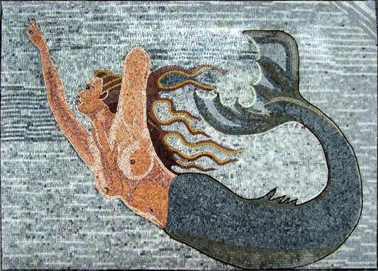 Mermaid Mosaic Art