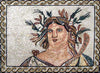 Roman goddess Mosaic Mural