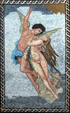 Adolphe Bouguereau The Ravishment of Psyche" - Mosaic"