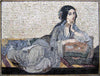 Fairy Woman Stone Mosaic Mural