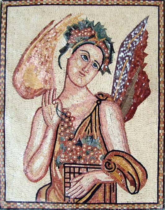 Mosaic Art - Eshmun God
