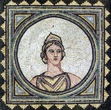 Greek Goddess of Hearth - Mosaic Reproduction