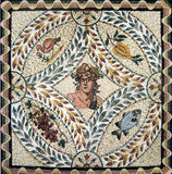 Greek Mythology God Mosaic