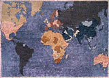 Mosaic Designs - World Map