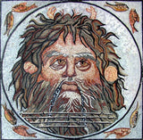 Ouranos Mosaic Portrait