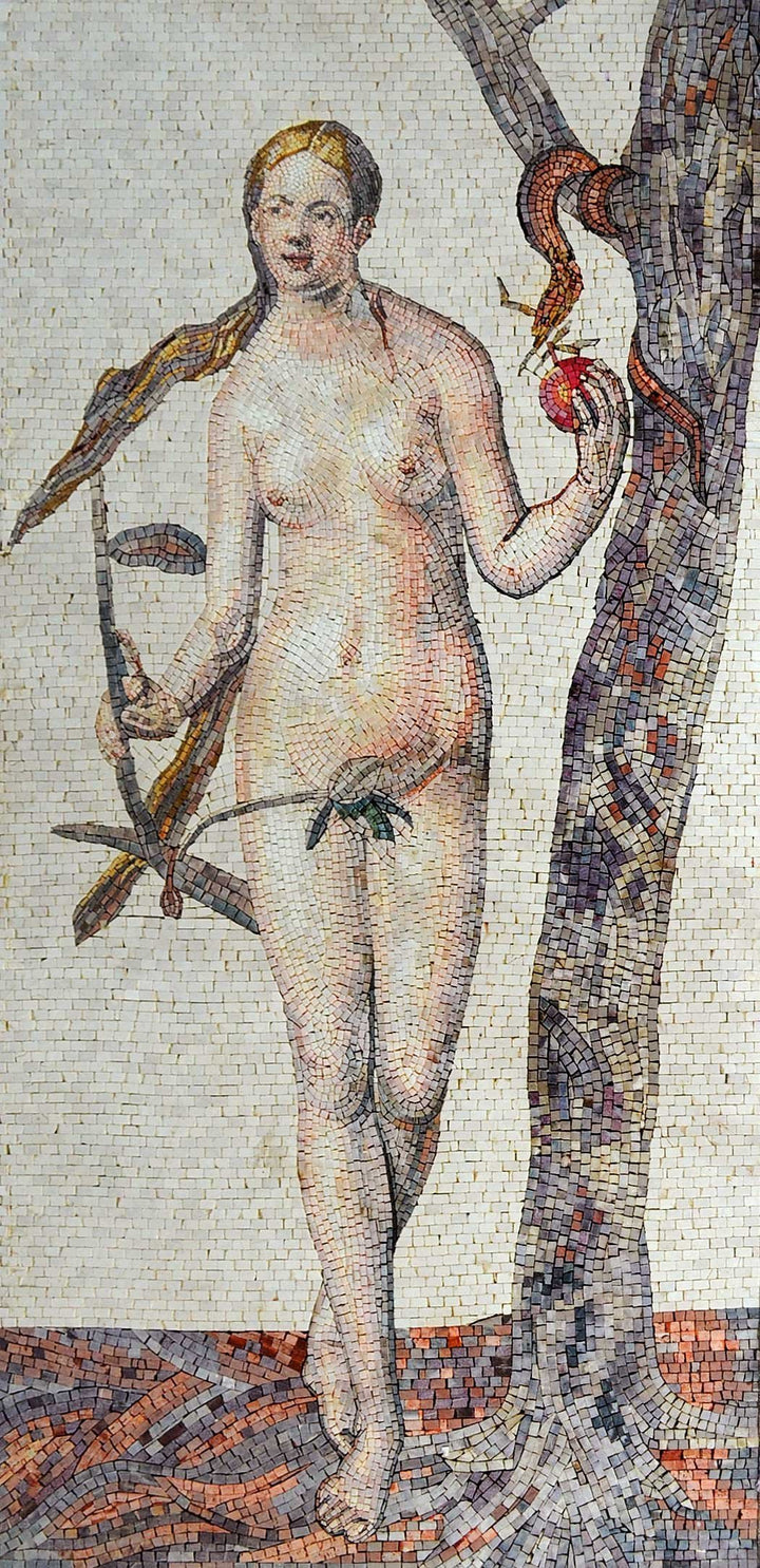 Mosaic Art - Eve From The Book of Genesis