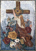 The Eye Marble Religious Mosaic Mural