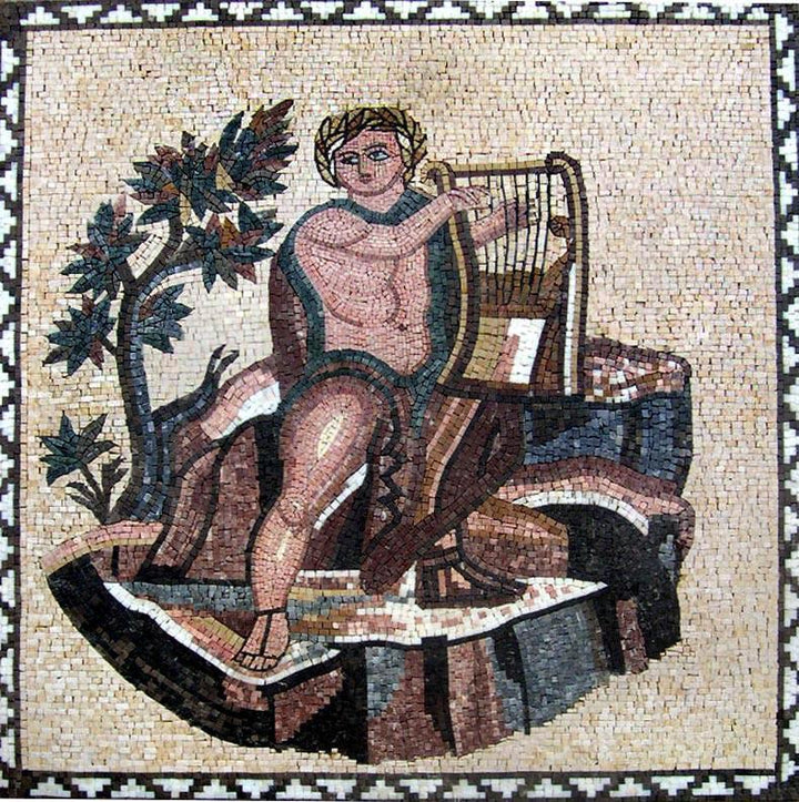 Ancient Scene Mosaic