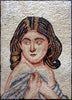 Ancient Woman Portrait Mosaic