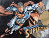 Superman Mosaic Mural