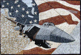 American Aircraft Mosaic Marble