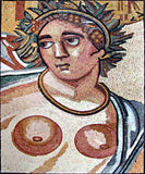 Greek God - Marble Mosaic Art