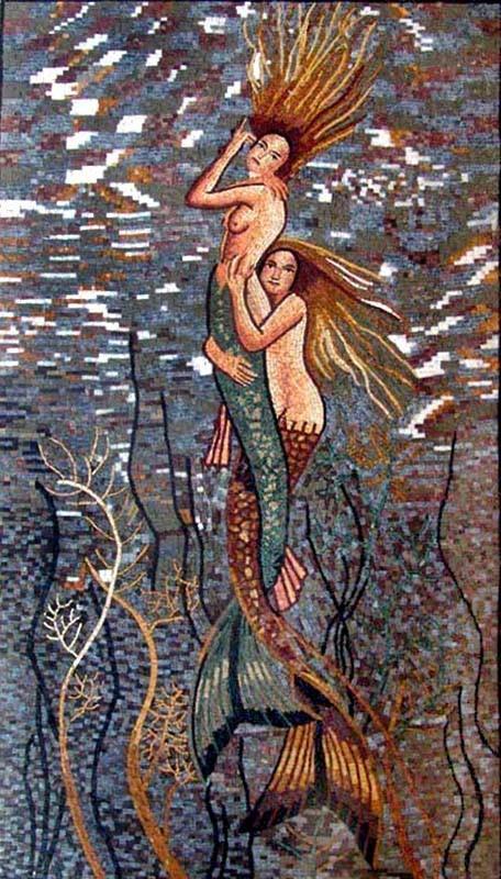 Mermaids mosaic