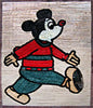 Mickey Mouse Marble Mosaic