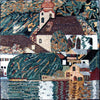 Klimt Marble Mosaic Reproduction