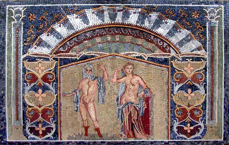Stone Mosaic Art In Ancient Times