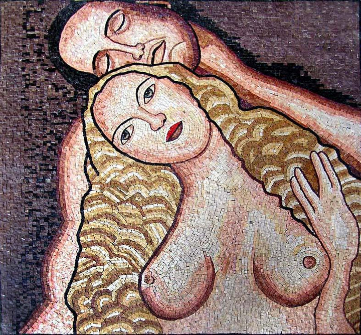 Gustav Klimt Eve" - Mosaic Art Reproduction"