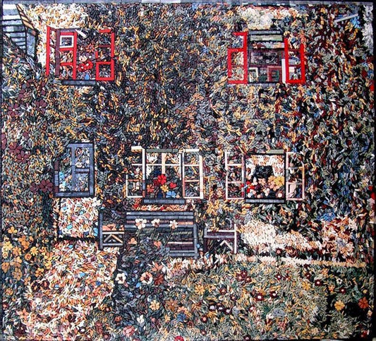 Gustav Klimt Forester in Weissenbach" - Mosaic Reproduction "