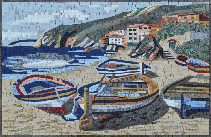 Seascape Mosaic - Portofino