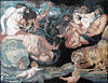 Mosaic Reproduction - The Four Continents of Peter Paul Rubens" "