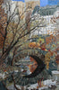 Central Park Scene Mosaic Mural