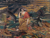Figurative Mosaic Handmade Lady In chaos
