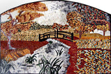 Arched Mosaic Nature Art