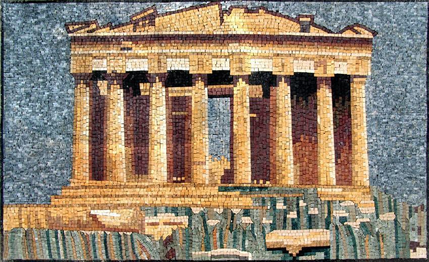 Mosaic Marble design Ancient Ruins Marble Mosaic
